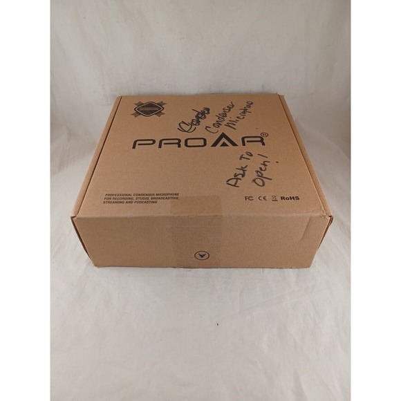 XLR Podcast Microphone S-678 Professional Cardioid Condenser XLR Computer Studio - Picture 12 of 12